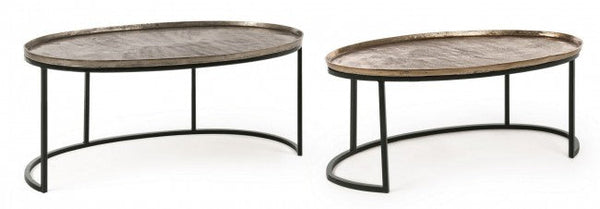 online Set 2 Tavolini Ovali Amira