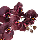 Set 3 Phalaenopsis Artificiali Real Touch Artificiale con 9 fiori Altezza 91 cm 