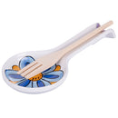 Poggiamestolo 27,8x12,4x3,5 cm  in Ceramica VdE Tivoli 1996 Infinito Elba