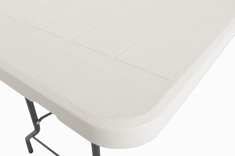 Tavolo Catering Rettangolare Pieghevole 180x75,5x74cm Menzi Bianco