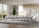 Tavolo Allungabile 140/400x90x77 cm Naxy Premium cemento  
