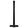Säule aus mattschwarzem Metall Ø36x101 cm ohne Band