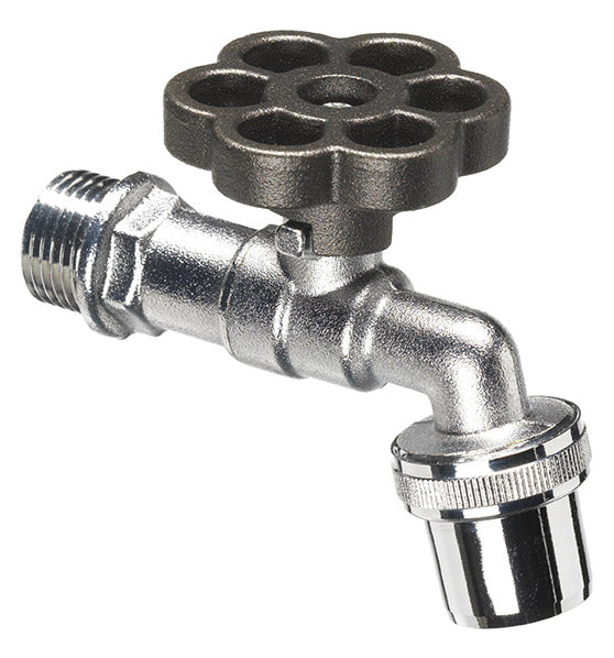 Rubinetto a Sfera per Fontana da Giardino con Fiore Colorato Belfer RUB/029 Antracite acquista