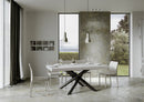 Tavolo Allungabile 180-440x90x77 cm Volantis Bianco Frassino