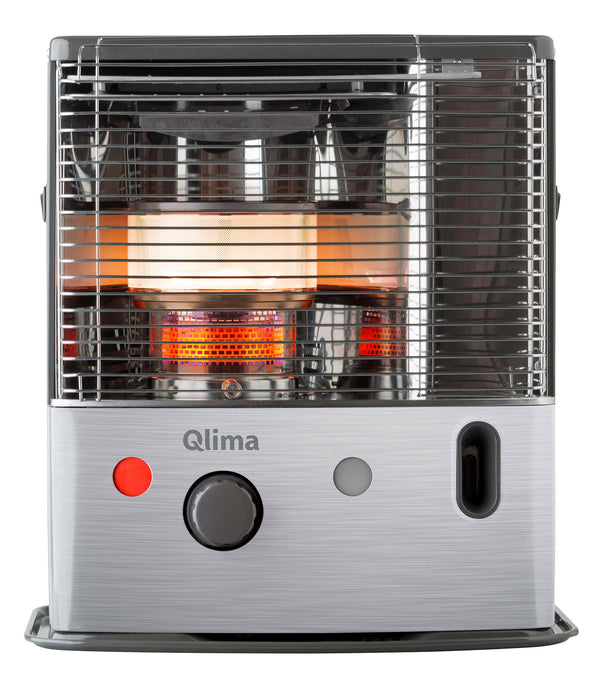 sconto Qlima R7227STC Tragbarer Flüssigbrennstoffkocher Grau