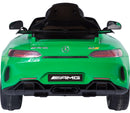 Macchina Elettrica per Bambini 12V con Licenza Mercedes GTR AMG Verde