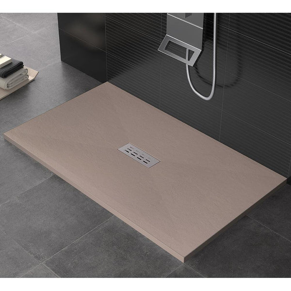 acquista Duschwanne aus Stein Bonussi Eden Sand, verschiedene Größen