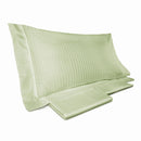 Copripiumino Matrimoniale con Lenzuola e Federe Mitera Rubino Verde Chiaro 