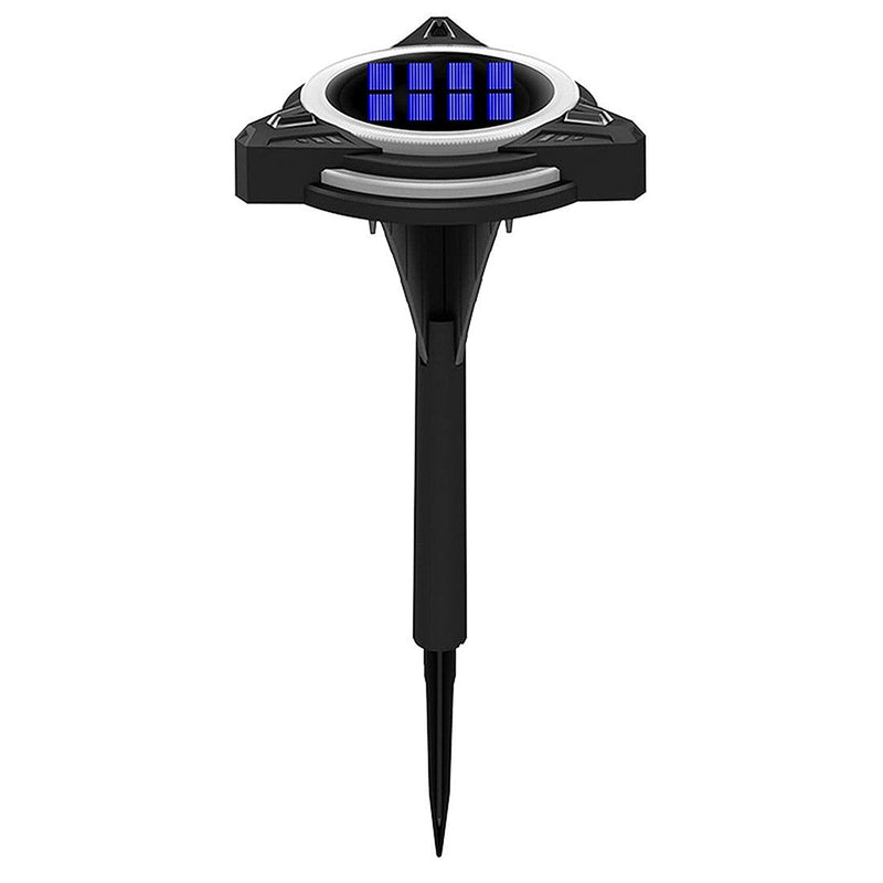 Faretto Solare Luce Led RGB Triangolo da Giardino con Sensore Crepuscolare IP68