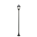 Lampada Palo Medio per Giardino Colore Grigio per Esterno Linea Olive Sovil