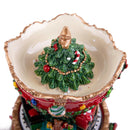 Giostra Carillon con Slitta con Musica e Movimento H16,5 cm in Resina