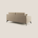 Divano 2 Posti 166x95x91 cm in Tessuto Tortora