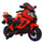 Elektromotorrad für Kinder 2 Sitze 12V Jepsen Rot