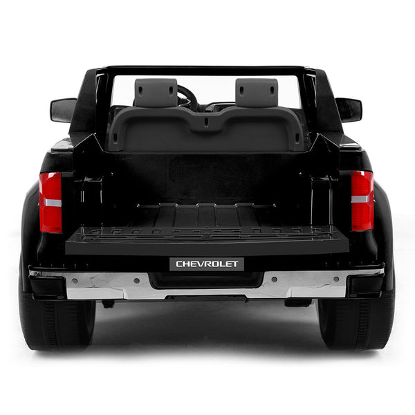 Elektroauto für Kinder 12V 2-Sitzer Chevrolet Silverado Schwarz prezzo