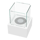 Camino a Bioetanolo da Tavolo 25x25 cm Flig Provicence 2 Bianco