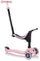Globber Go-UP Sportlicher Dreirad-Kinderwagen-Roller mit 3 Rädern in Rosa