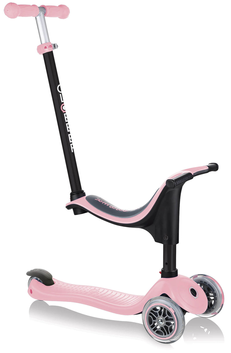 Monopattino Passeggino Triciclo a 3 Ruote Globber Go-UP Sporty Rosa