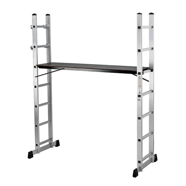 Mini-Gerüst-Gerüstleiter aus Aluminium Max. Tragfähigkeit 120 kg sconto