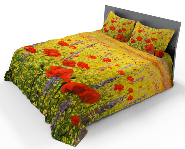 prezzo Doppellaken-Set und Kissenbezüge aus Baumwolle mit Aufdruck