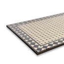 Tavolo da Giardino Rettangolare in Ferro con Piano in Ceramica a Mosaico Taddei Norwich 160