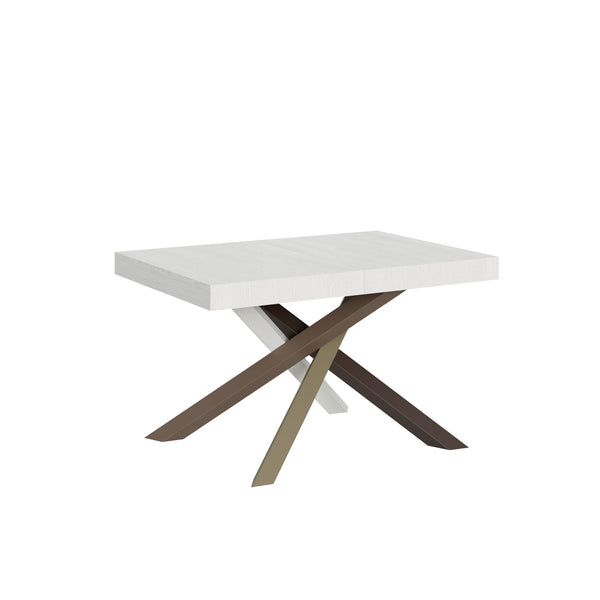 prezzo Tavolo Allungabile 130-234x90x77 cm Volantis Bianco Frassino