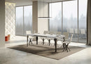Tavolo Allungabile 160-244x80x77 cm Paxon Bianco Frassino  