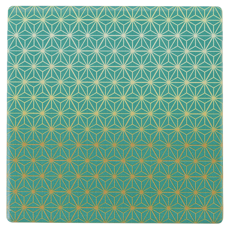 Set 6 Sottobicchieri 10x10x1 cm  in Ceramica VdE Tivoli 1996 Parrot