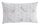 Kissen 45 x 75 cm aus hellgrauem Tencel-Memory-Schaum