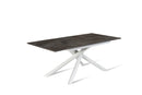 Tavolo Allungabile 140/190x90x76 cm in Melaminico Pulse Grigio