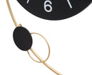 Orologio da Muro Globe 60x4x57 cm in Ferro