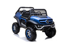 Macchina Elettrica per Bambini 12V con Licenza Mercedes Unimog Blu 