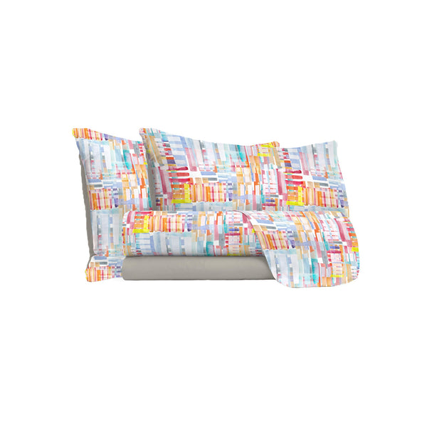 prezzo Bettlaken-Set mit Aufdruck oben und unten Francis-Kissenbezüge in verschiedenen Größen