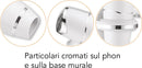 Asciugacapelli Phon a Pistola 1800W Vama Comfort Pro Bianco