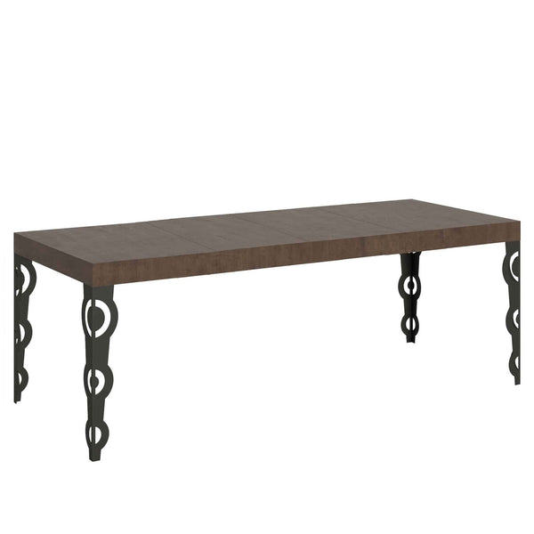 prezzo Tavolo Allungabile 160/264x90x77 cm Karamay Premium Noce