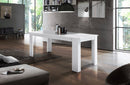 Tavolo Allungabile 90x140/190x75 cm Jesi Bianco Lucido