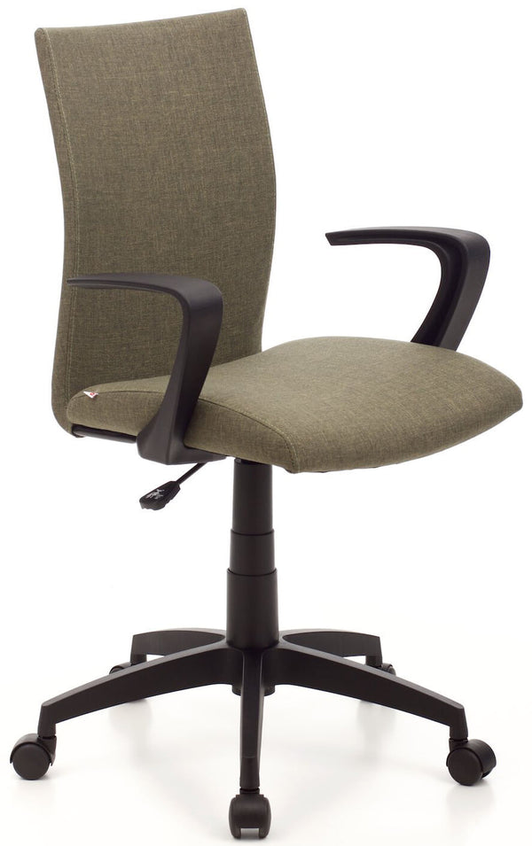 online Operativer Bürostuhl aus Milano Verde Stoff