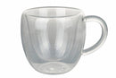 Set 4 Tazzine Caffè con Manico in Vetro Incamiciato 90 ml Villa d'Este Home Tivoli Moka