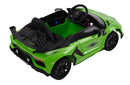 Macchina Elettrica per Bambini 12V con Licenza Lamborghini Aventador SVJ Small Verde