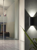 Applique da Esterno a LED 6W+6W 3000K Sovil Marrone