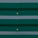 Letto per Orto Fioriera Rialzato 241x90,5x30 cm in Meallo Verde