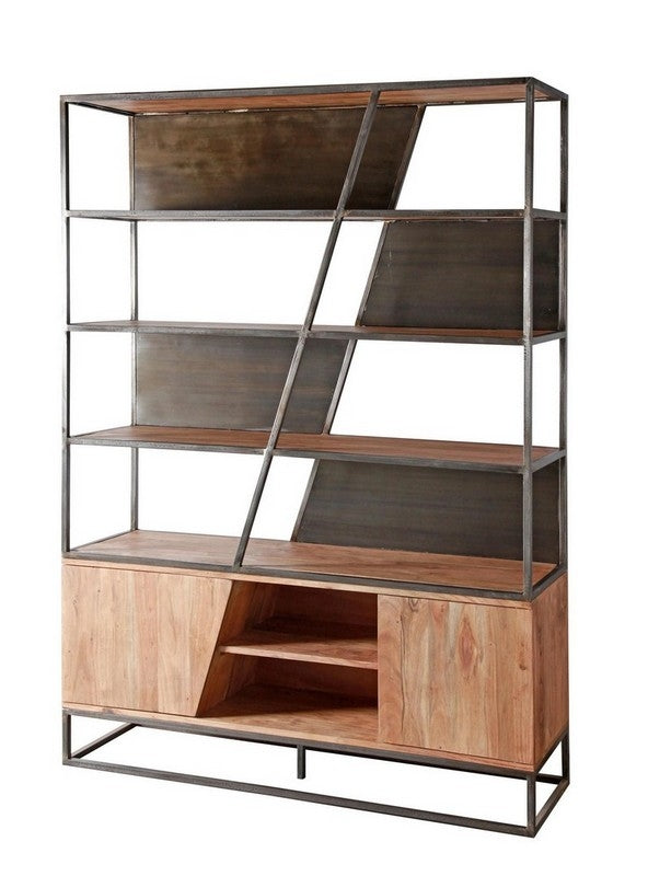 sconto Libreria 2 Ante 145x40x198h cm Janak