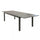 Cuba Ausziehbarer Tisch 220/280x100x75 h cm in taubengrauem Aluminium