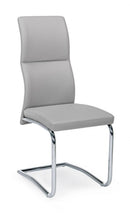 Set 4 Sedie 44x58x104h cm Thelma Grigio Chiaro 