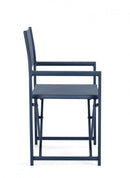 Set 2 Sedie Regista da Giardino 48x56x86h cm Taylor Navy 