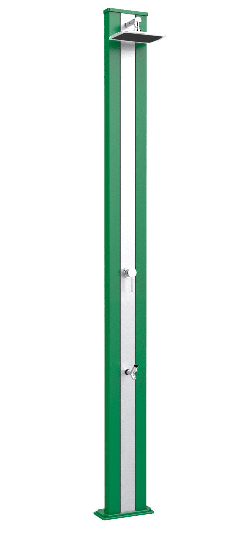 sconto Doccia da Giardino Miscelatore Arkema Spring S Fascia Inox Verde scuro