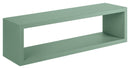 Mensola da Parete 60x18x15,5 cm in Fibra di Legno Regolo Verde Acqua Marina