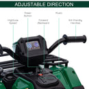Quad Elettrico per Bambini 12V Verde