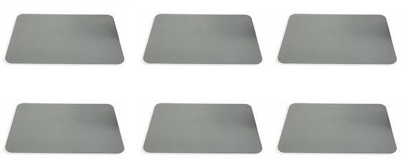 prezzo Set 6 PVC Tischsets 45x30x0,2 cm Villa d'Este Home Tivoli Texas Grey