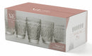 Confezione 6 Bicchieri Acqua in Vetro 240ml Villa d'Este Home Tivoli Imperial