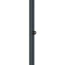 Doccia da Giardino ad Acqua Fredda in Alluminio Temporizzata Sined Luna Timer Grigio 